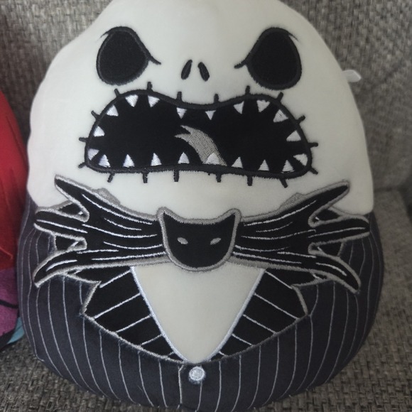 Disney Nightmare Before Christmas Squishmallows 8" Jack Sally Skellington Plush - Picture 4 of 10